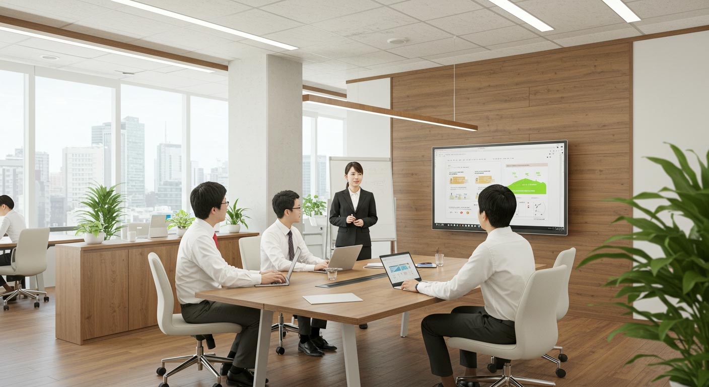 女性がプレゼン アプリ 開発