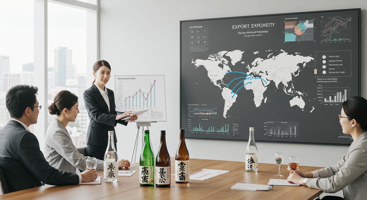 オフィス 男性 女性 MTG PC 説明 会議 日本酒 アルコール