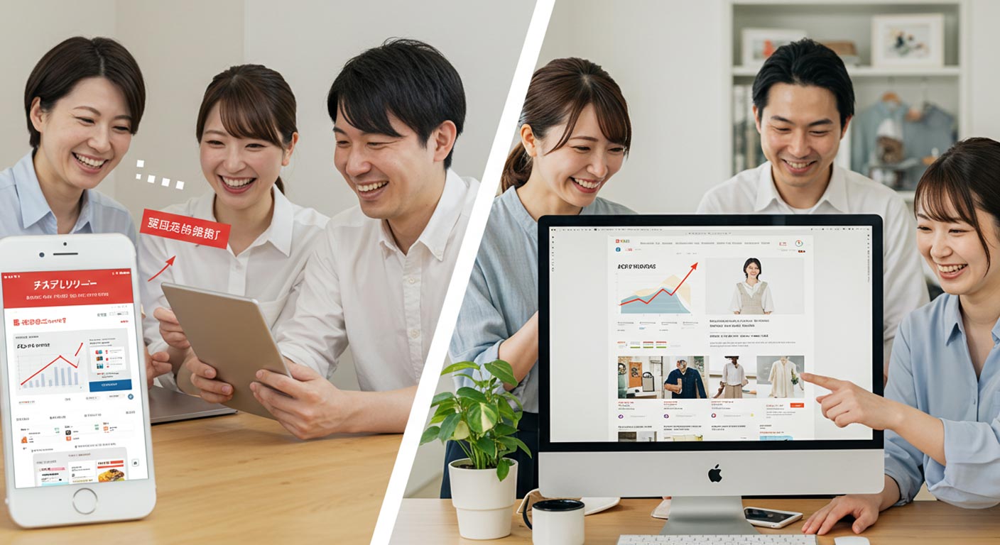 カスタマー　ECサイト