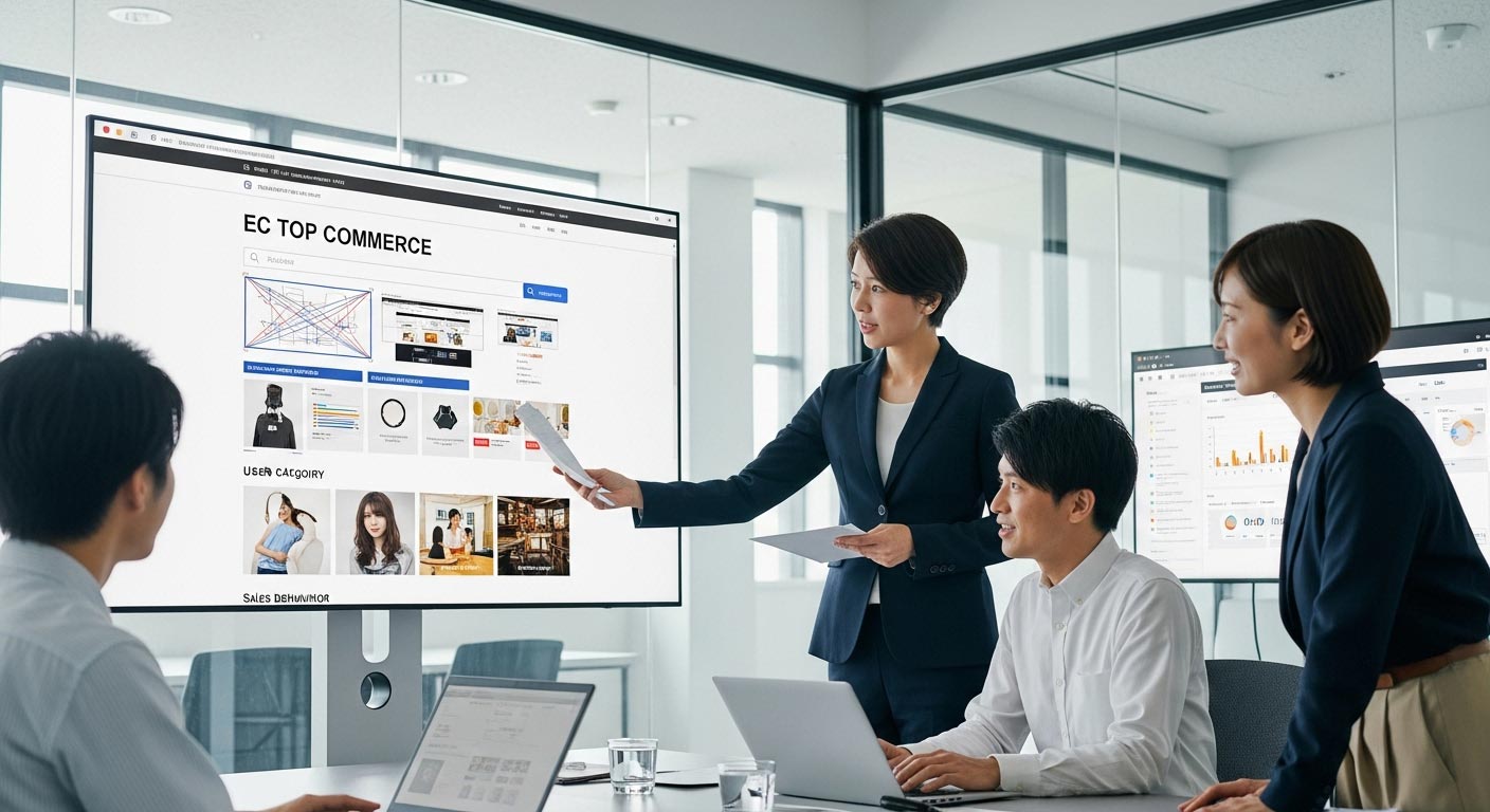 オフィス　男性　女性　MTG　PC　説明