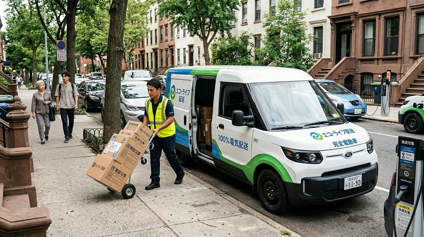 物流　メディア　seo ec　AI