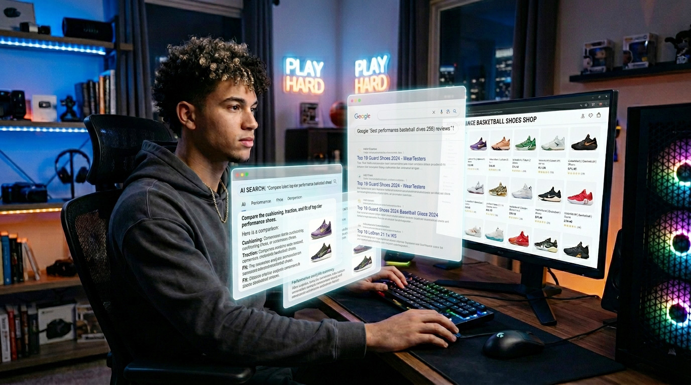 メディア　ECサイト　商品購入　SEOを使わずAIの推薦でECサイトに直接ランディングする