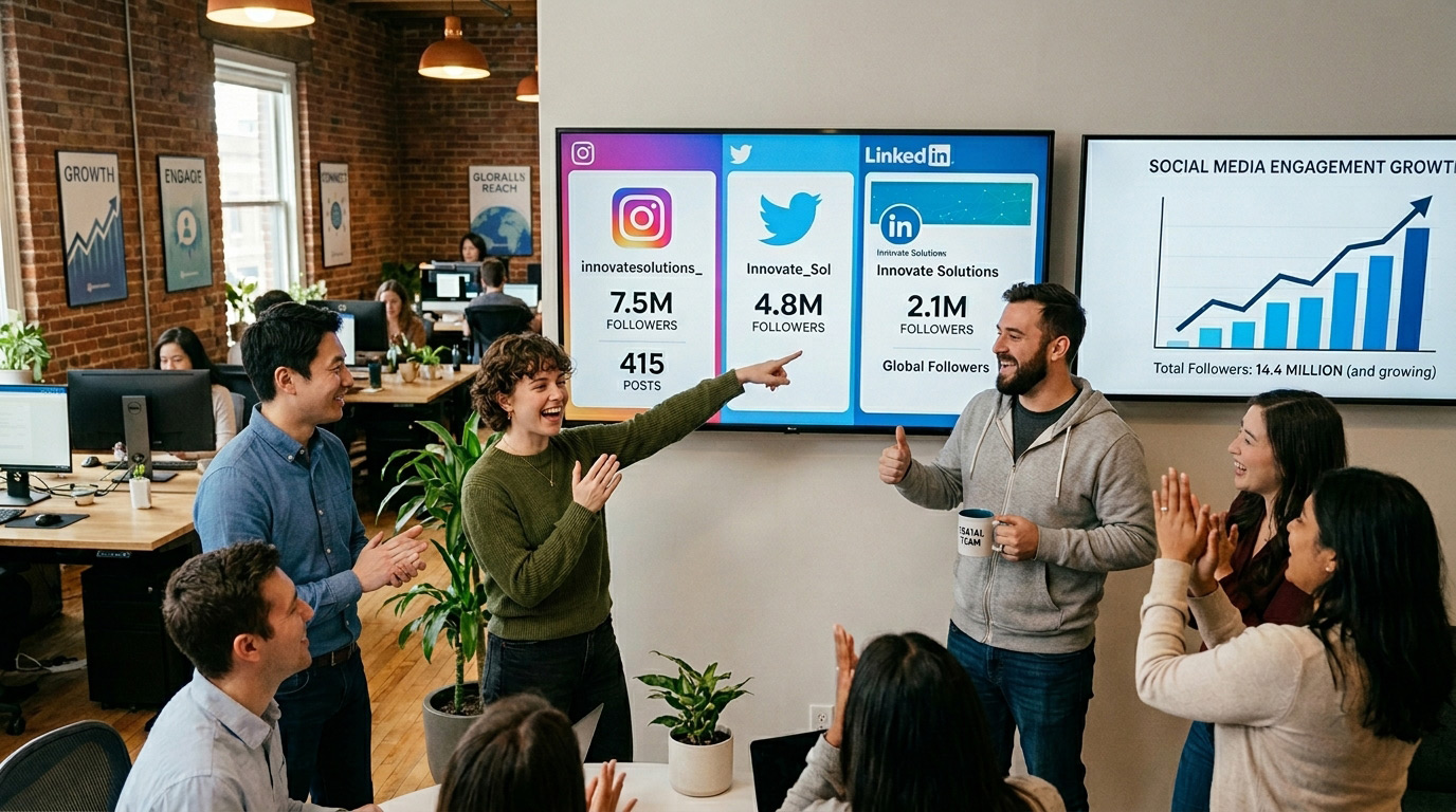 SNS 企業 フォロワーアップ