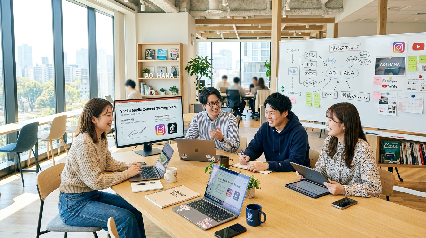 SNS　戦略 マーケターチーム