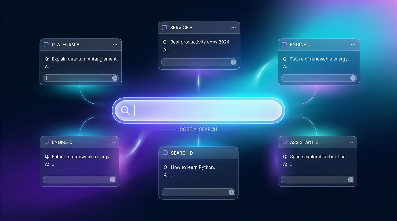 AI 複数のAI　世界はAIへと進化　AIに変わる　検索はAI